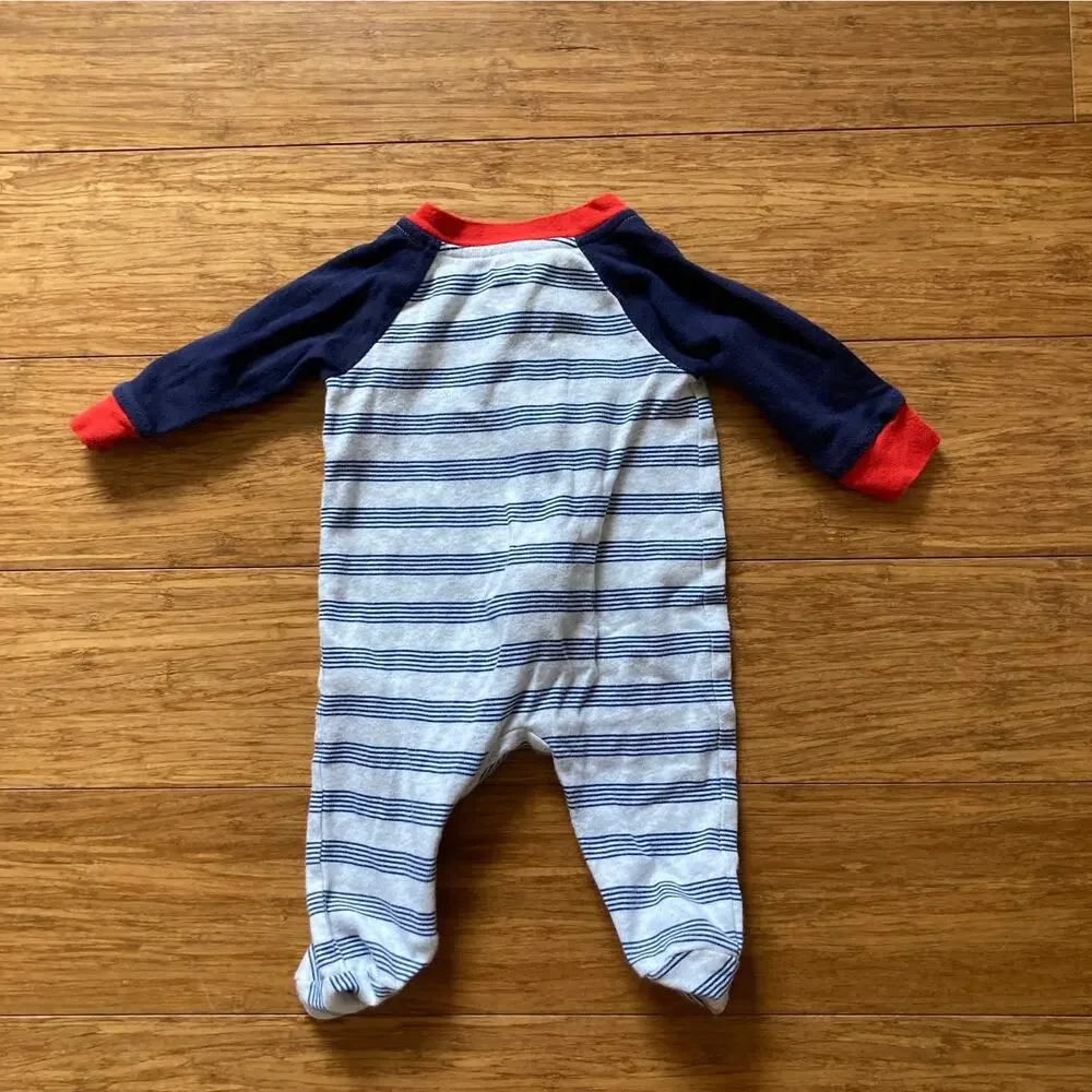 Koala Baby Daddy's Little Champ Footy Pajamas, Size 0-3M